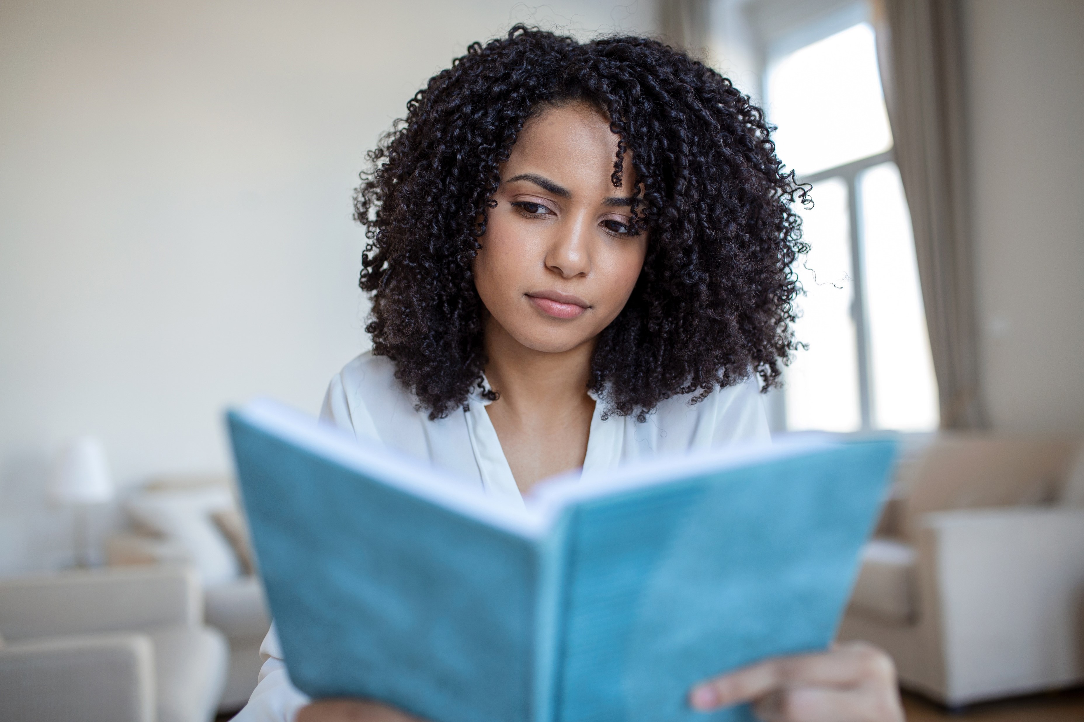 Woman Reading Book Woman Reading Book